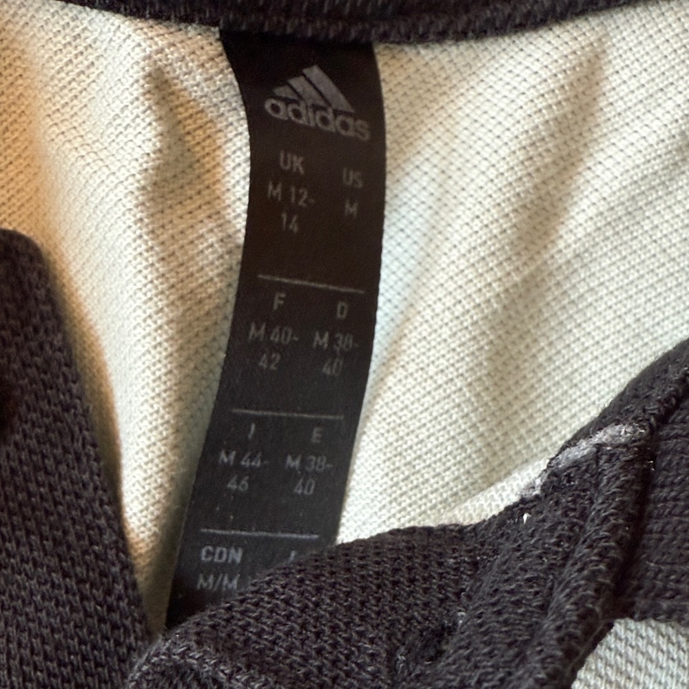 Adidas Cropped Pique Polo in Linen Green - Picture 7 of 13